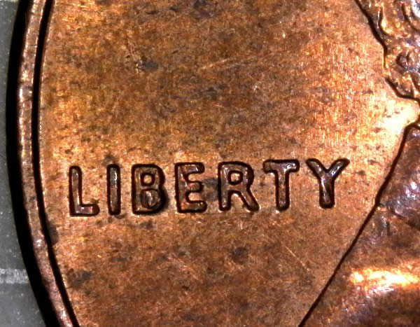 2007-P-Lincoln-Memorial-Cent-With-Broken-Die-Post-In-